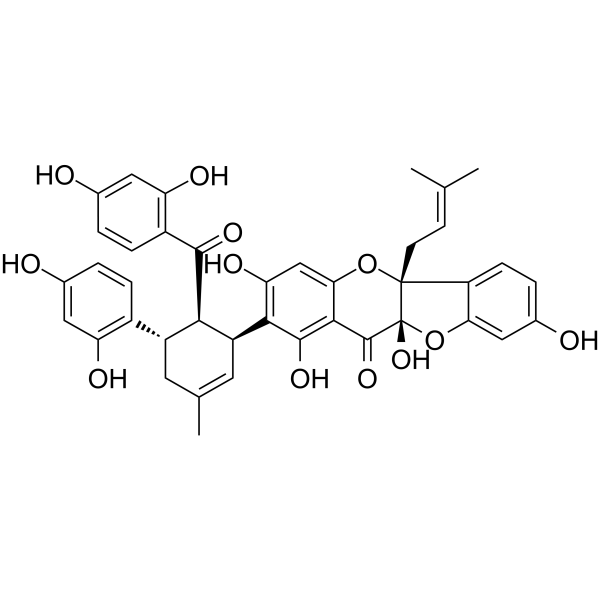 Sanggenone-C Structure